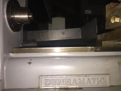 2946-440 Dunham DL Series M Precision Lathe with Pneumatic 3C Collet Closer & Cross Slide