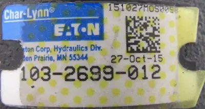 NEW CHAR-LYNN EATON 103-2699-012 HYDRAULIC MOTOR 1032699012