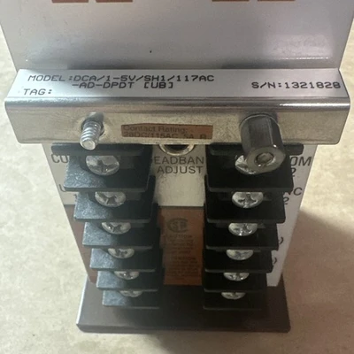 NEW Moore Industries DCA/1-5V/SH1/117AC-AD-DPDT