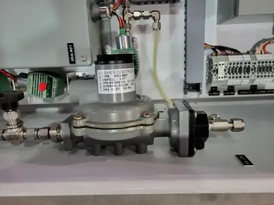 Gas Flow Monitoring System w/ Enclosure