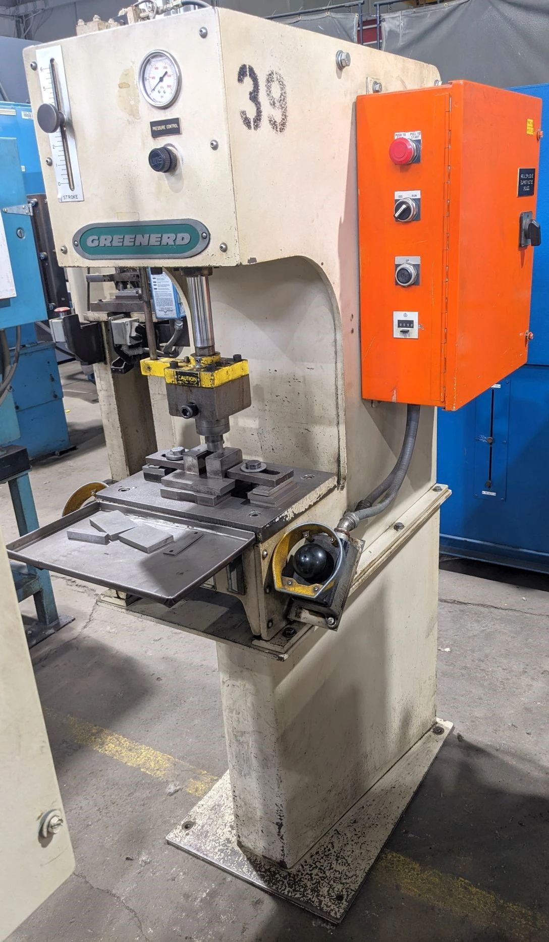 USED 1990 GREENERD PRESSES GREENERD HPB-5 PRESS