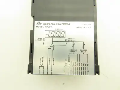 Red Lion APLPV400 Apollo Process Voltmeter 3 1/2 Digit LED Display Module