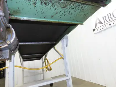 Wardcraft 24"x 10' Portable Incline Belt Conveyor .33Hp 3PH Chain Drive 36FPM