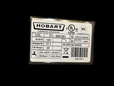 USED HOBART CENTERLINE UPRIGHT