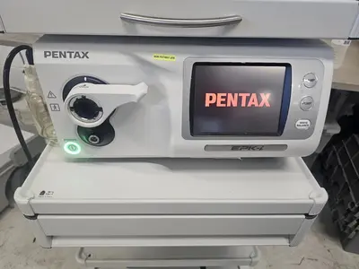 Used PENTAX Pentax EPK-i Video Endoscopy Tower System w/ Light Source, Monitor & Cart Endoscopy Texas US | PT Medical Technologies #1458855