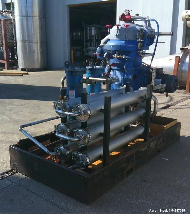 Used ALFA LAVAL MAPX 207 2 Disc Automatic Centrifuges Illinois US | Aaron Equipment #1515647