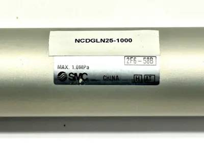 NCDGLN25-1000 | SMC  NCDG Precision Pneumatic Cylinder 1" Bore 10" Stroke - Used