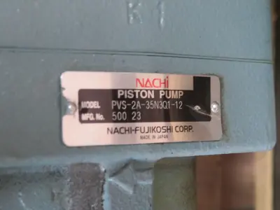 Used NACHI PVS-2A-35N3Q1-12 Hydraulic Pumps Texas US | Aucto #1308413