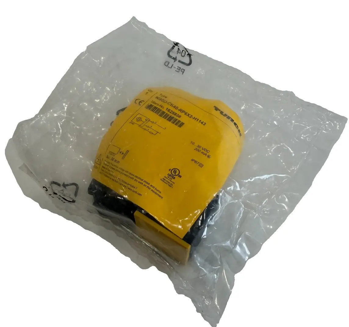NEW TURCK NI50U-CK40-RP6X2-H1143 PROXIMITY SENSOR 1625838 NI50UCK40RP6X2H1143