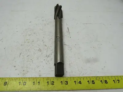 Vermont 1" 14  Spiral Plug Tap 4 Flute HHS 9" over all length For Cast Aluminum