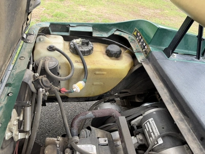 (1) 2017 E-Z-Go golf cart with a Kawasaki gas engine, model 625111G01, does not include Club canopy ...