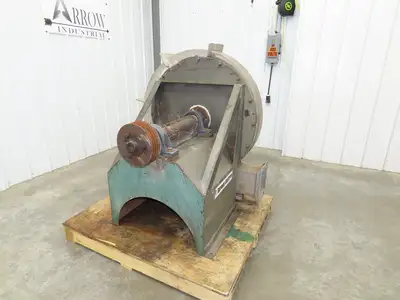 Sprout Centrifugal Blower Fan 33" Wheel 10" In 8x5" Out Stainless Food Grade
