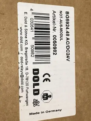 NEW SAFEMASTER BG5924.48