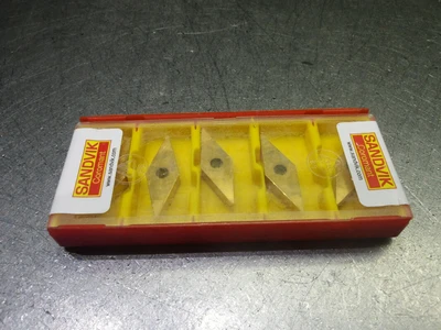 Sandvik Titanium Nitride Tipped Carbide Inserts QTY5 VNGA331S0330A 7015 (LOC2362)