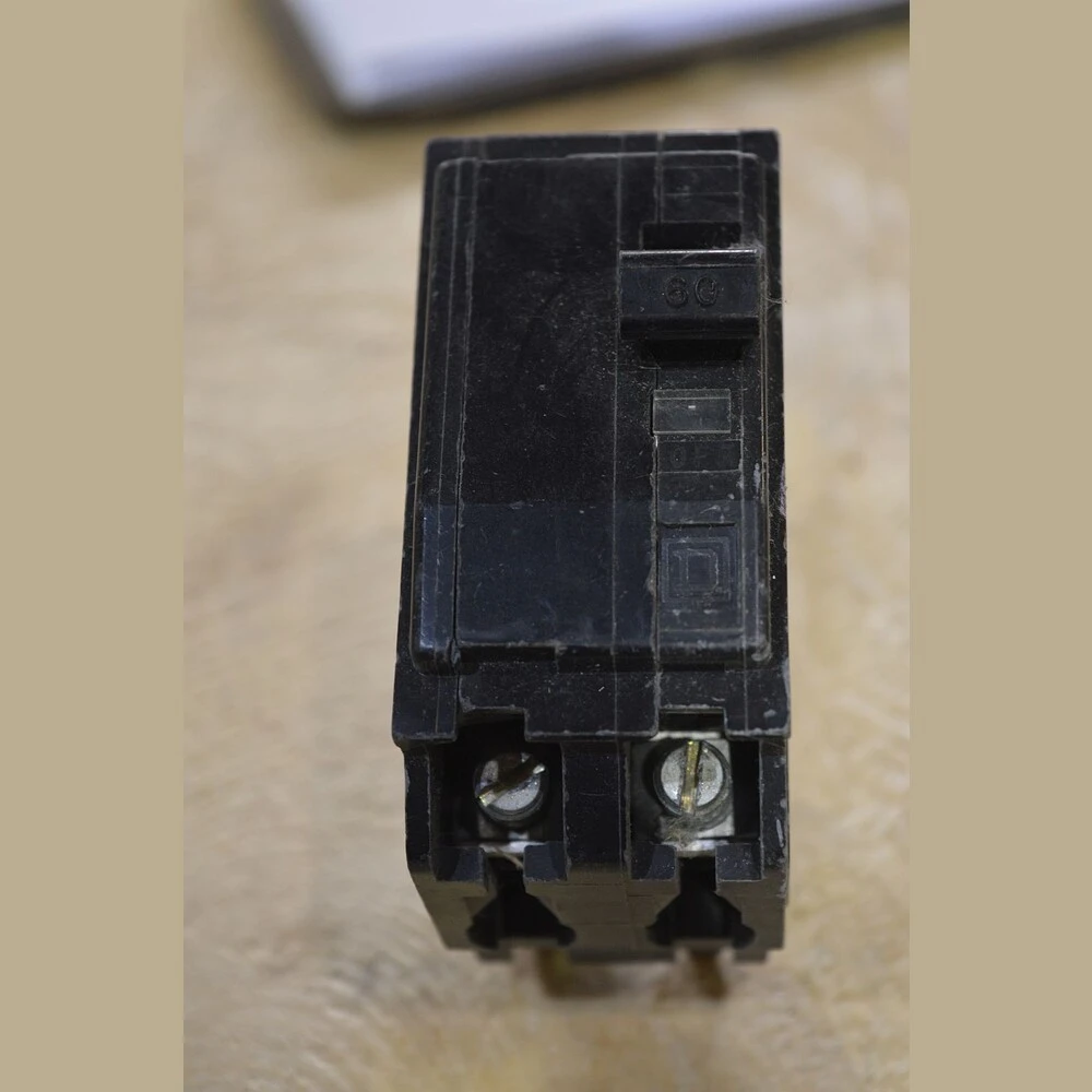 Square D 2 Pole 60 Amp Breaker