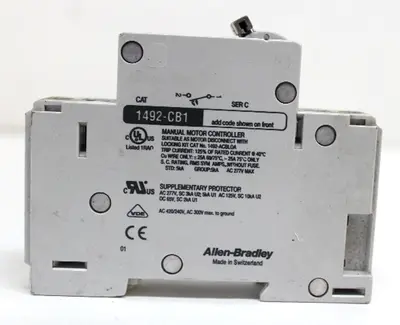 USED ALLEN BRADLEY 1492-CB1 G 070