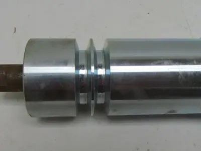 SMB Machinery Steel Belt Pulley Conveyor Roller 60mm Dia 540mm Long 20mm Shaft