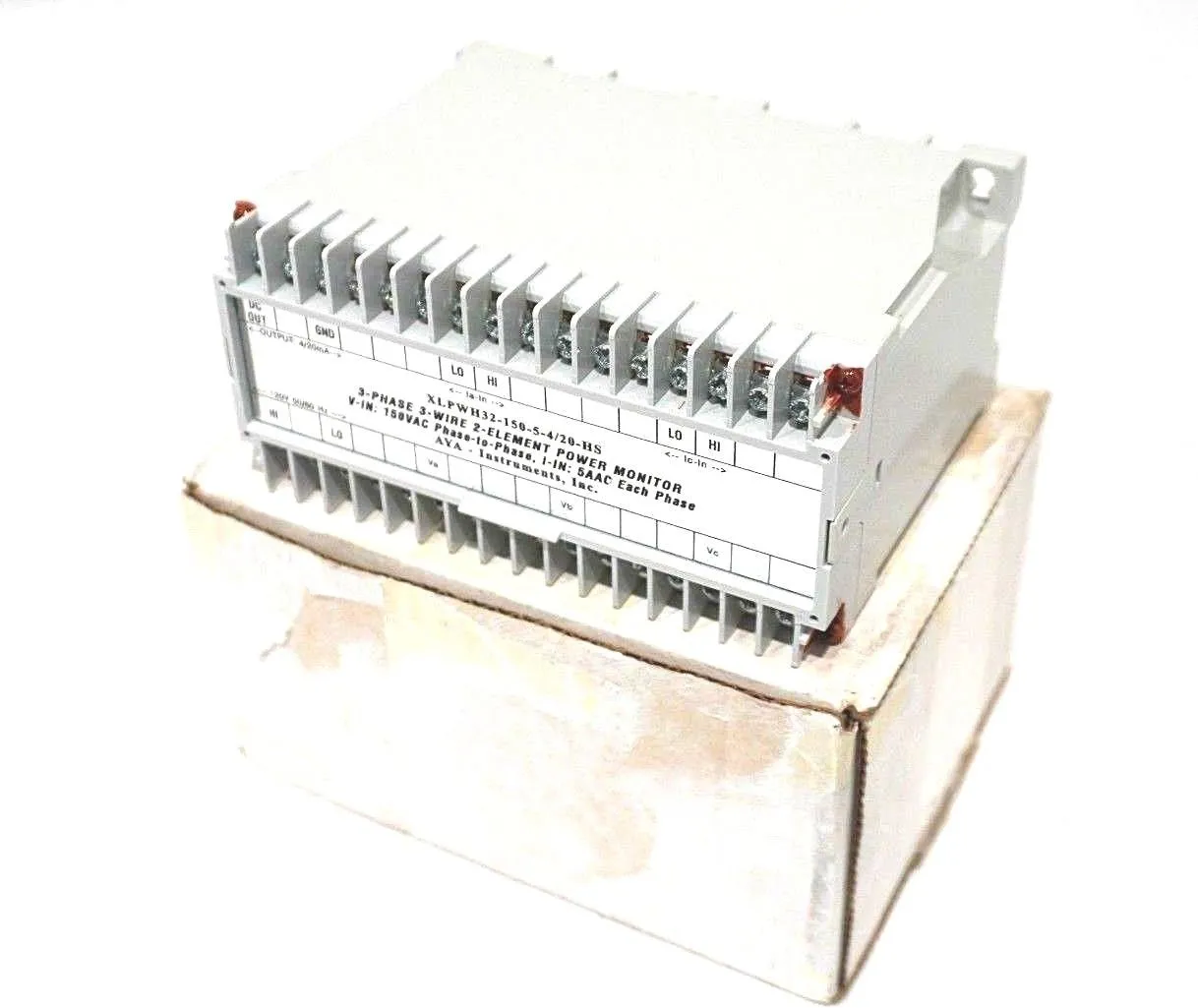 NEW AYA INSTRUMENT XLPWH32-150-5-4/20-HS POWER MONITOR XLPWH321505420HS