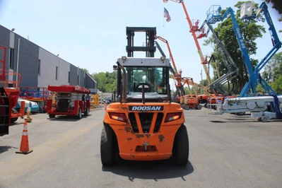 Used 2021 DOOSAN D80S Internal Combustion Forklifts: Pneumatic Tire Pennsylvania US | National Lift Equipment #1382142