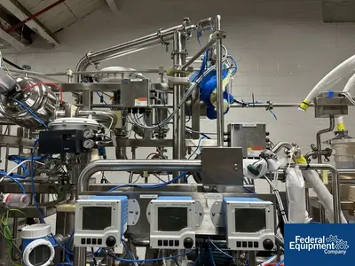 NEW Turn-Key Modular Systems (TKMS) Turn-Key Modular Systems (TKMS) Stainless Steel Tangential Flow Filtration Skid