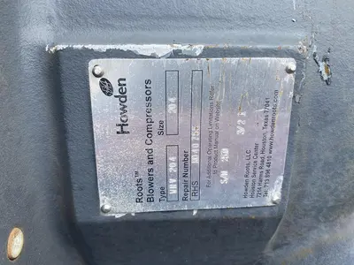 Used 2011 HOWDEN _UNKNOWN_ Rotary Screw & Sliding Vane Air Compressors North Carolina US | DH Griffin Used Equipment #1383845
