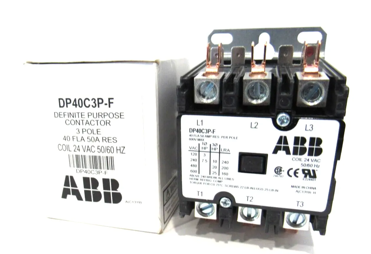 NEW ABB DP40C3P-F CONTACTOR DP40C3PF