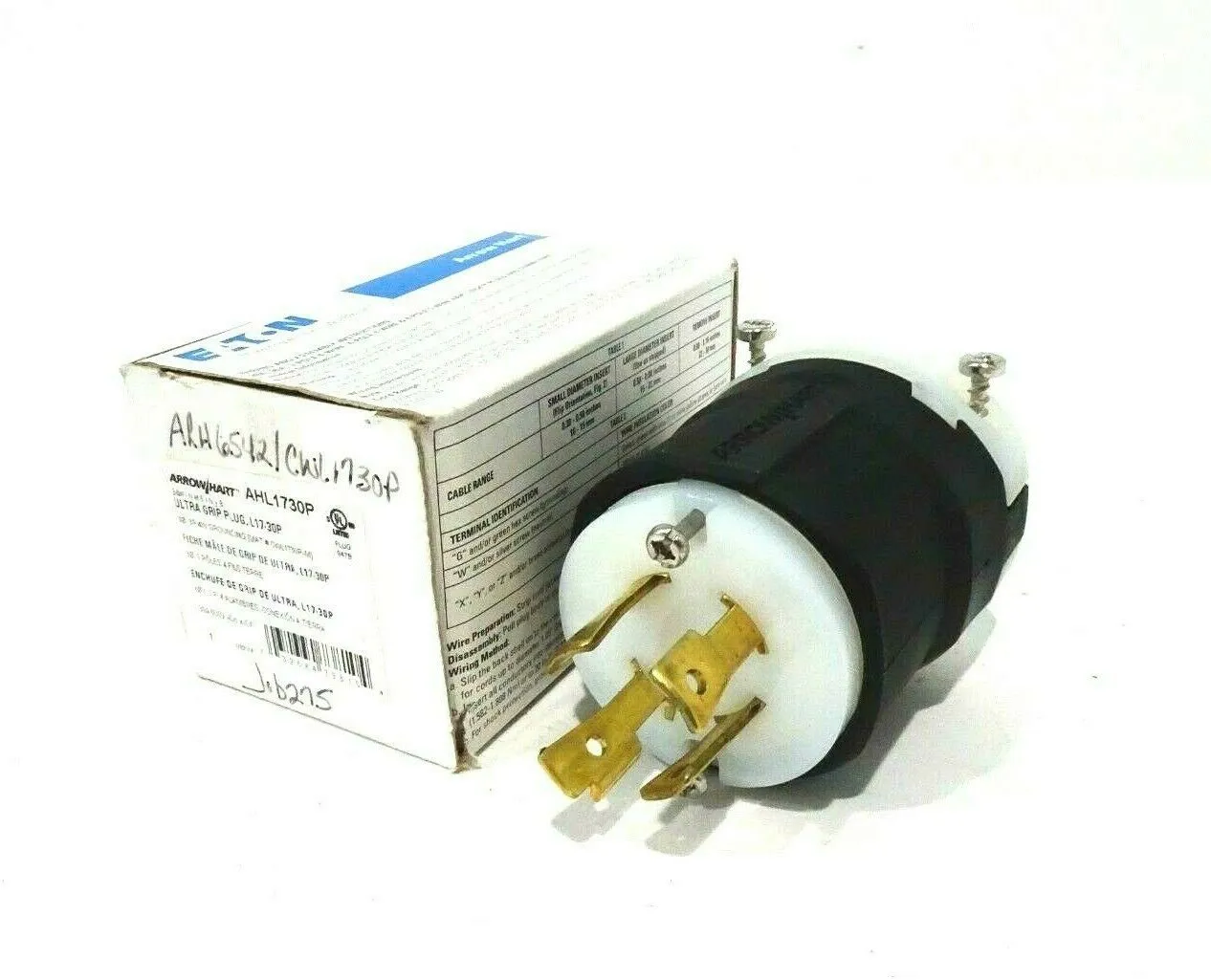 NEW ARROW HART AHL1730P PLUG
