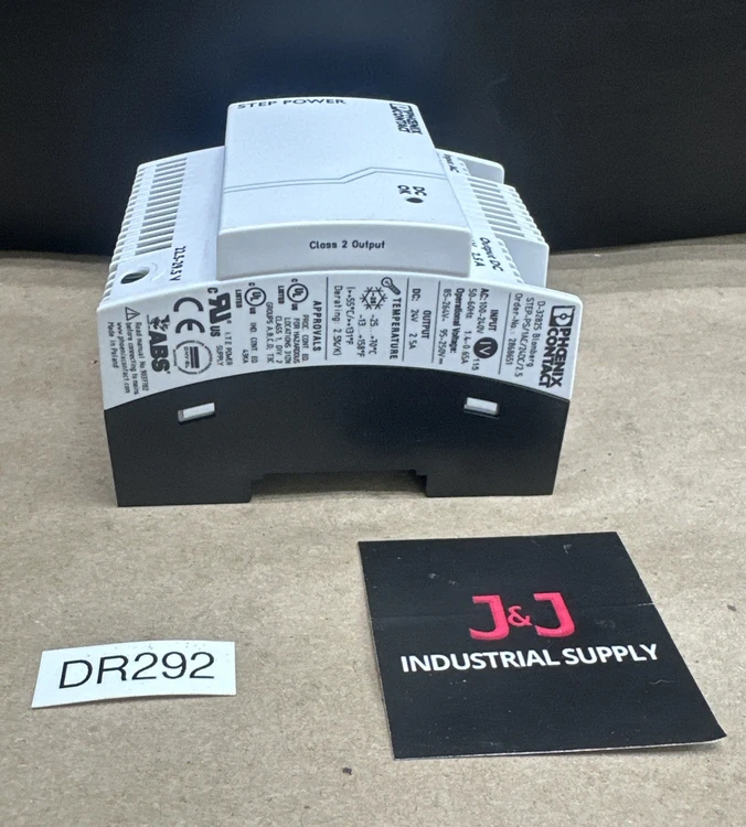 New | in-Stock Phoenix Contact 2868651 Power Supplies Indiana US | J&J Industrial Supply #908409