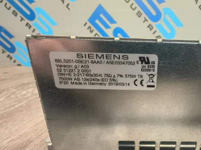 SIEMENS 6SL3201-0BE21-8AA0 Brake Resistor | ESS Industrial Equipment Sales (5)