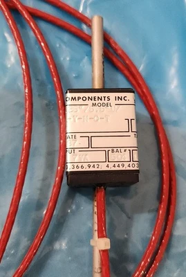 NEW Fluid Components Inc 5181-IC9B3A2