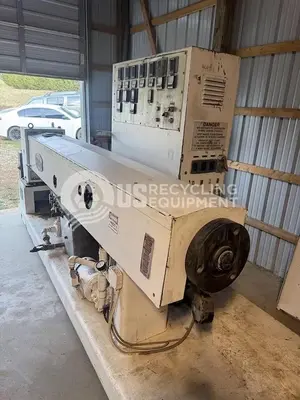 Used 1984 WELEX 350 3.5 INCH SINGLE SCREW EXTRUDER Extruders Arizona US | US Recycling Equipment #1556631