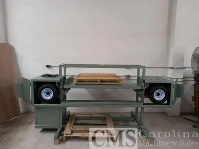 USED CUSTOM BUILT 60" PALLET BAND SAW DISMANTLER