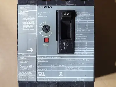USED SIEMENS ED63A030