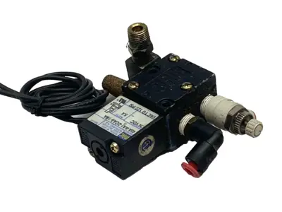 Used MAC Solenoid Valve 4-Way Double 24VDC NPTF 1/8 Solenoid Valves Michigan US | Maverick Industrial Sales #1402162