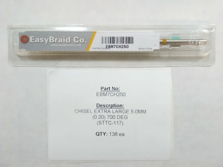 New | in-Stock Easybraid EBM7CH250 Soldering Supplies Arizona US | ASSET CONVERSION SPECIALISTS, INC. #321996