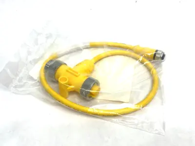 New | in-Stock Turck T-Junction Splitter Cable Cable & Wire Michigan US | Maverick Industrial Sales #1390778