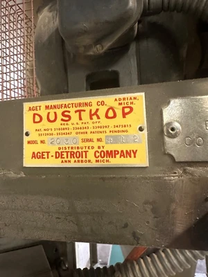 DUST KOP / AGET 2030 3HP DUST COLLECTOR - CY