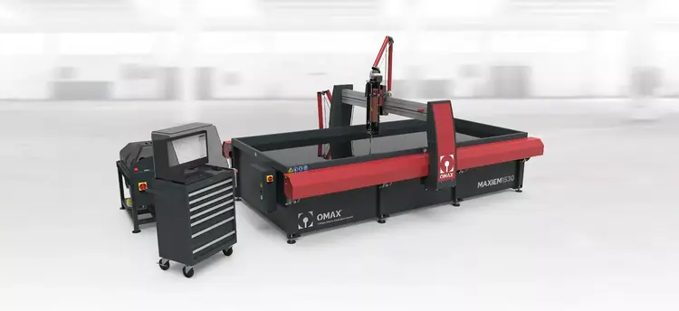 OMAX MAXIEM 1530 Waterjet Cutters | MCRL, Inc.
