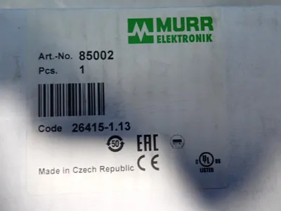 New | in-Stock MURR ELEKTRONIK 85002 DIN Rail Power Supplies Ohio US | HGR 24 #797233