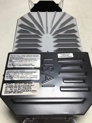 USA1 Lighting 5″ Round BeveLED Flat; LRTD4-9024-C3-35KS -NIB