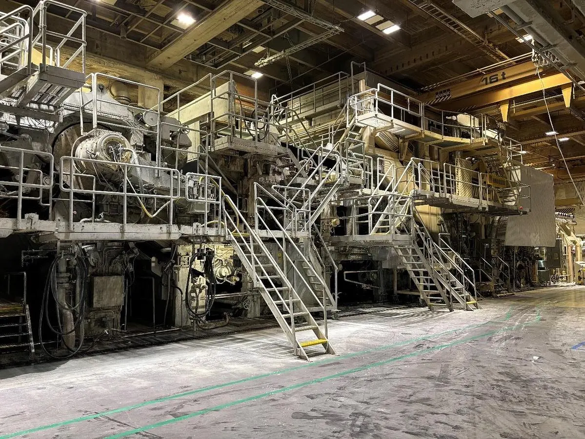 USED VALMET TISSUE MACHINE
