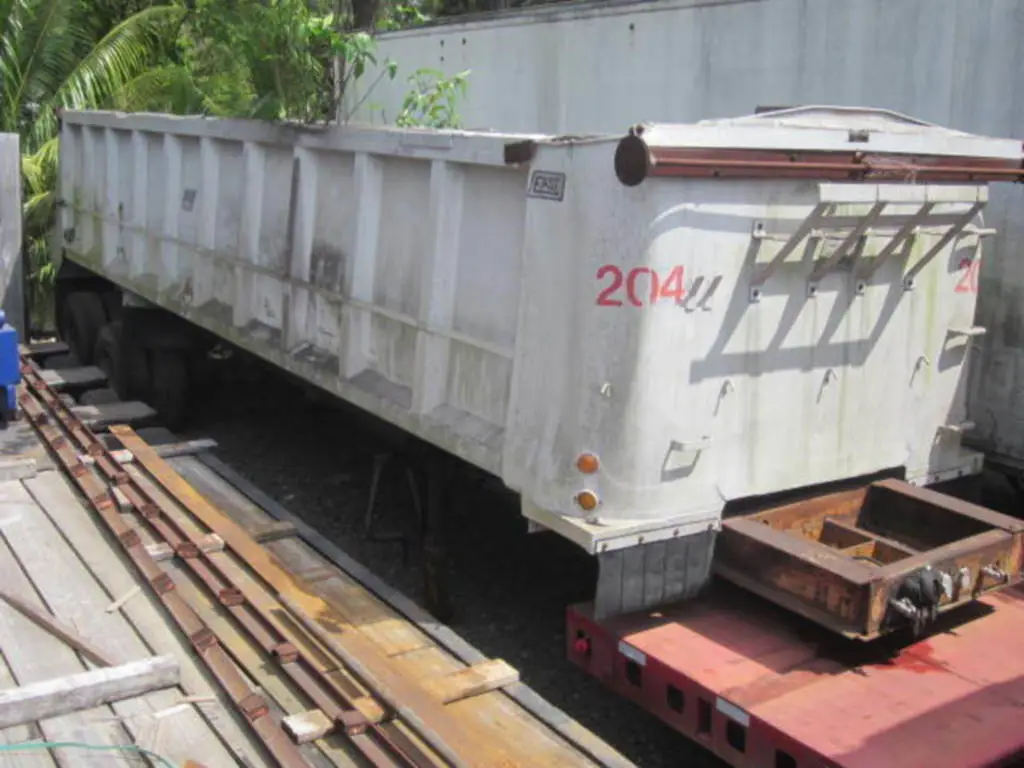 Used EAST 28′ ALUMINUM DUMP TRAILER Dump Trailers Florida US | USA Transequipment #1542569
