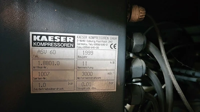 USED 1999 KAESER ASV 60