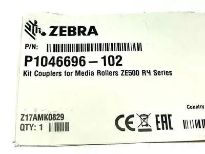 NEW ZEBRA KIT COUPLER FOR MEDIA ROLLERS ZE500 R4 SERIES