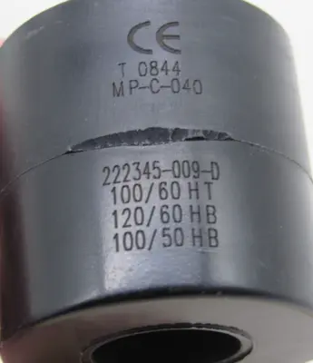 NEW ASCO 222345-009-D SOLENOID COIL 222345009D