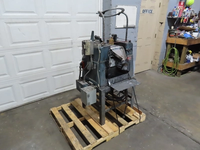 used 4" x 8" Three Roll Lab Mill