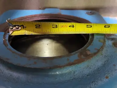 Split Pillow Block Bearing Housing 4.43" Bore, SAFD526