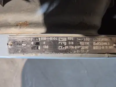 USED GWC B150-1-CC-C-1