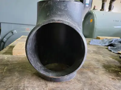 6", Equal-Tee, Butt Weld, S40
