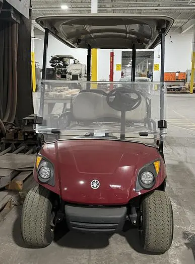 Used YAMAHA YDRE 48 VOLT (MAROON) Golf Carts | World Equipment and Machine Sales #394806